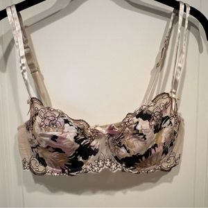 Lise Charmel Bra, 32E and Garter Belt